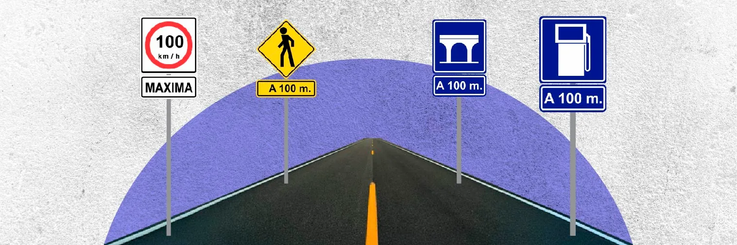 Señalamiento vial vertical