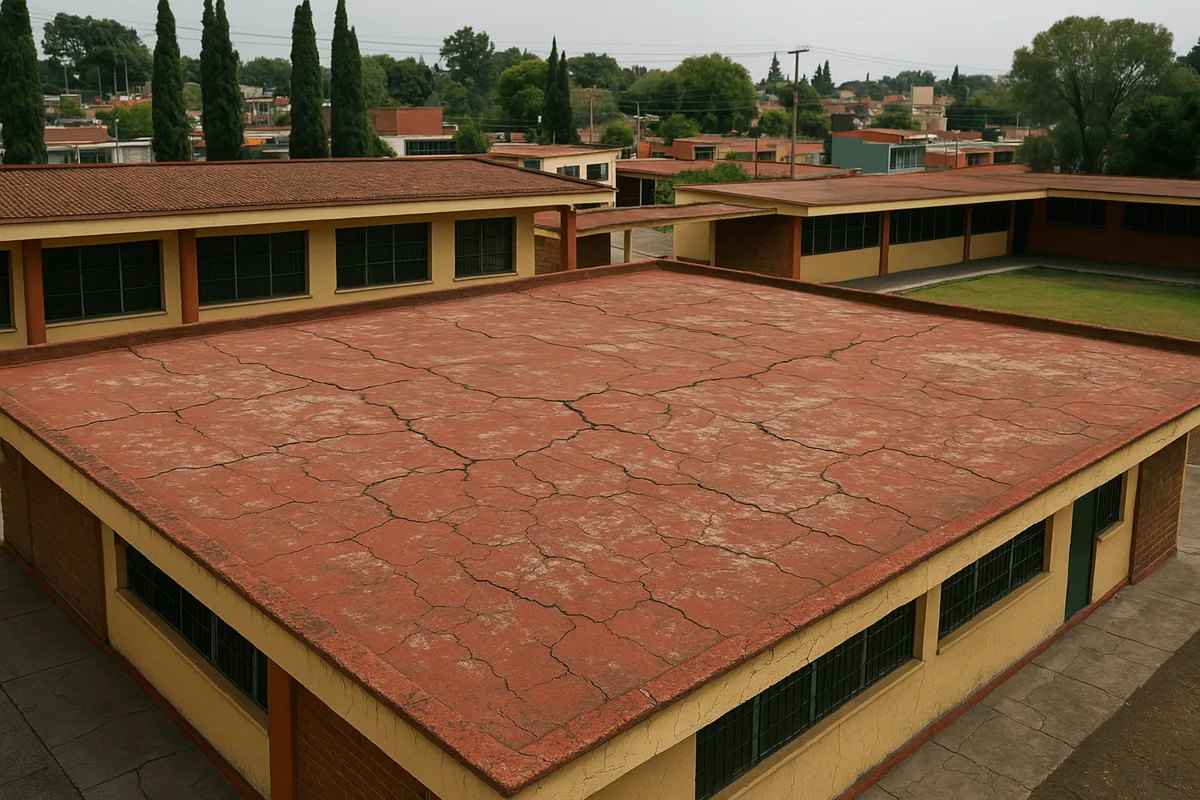 esuelas maltratadas y sin mantenimiento