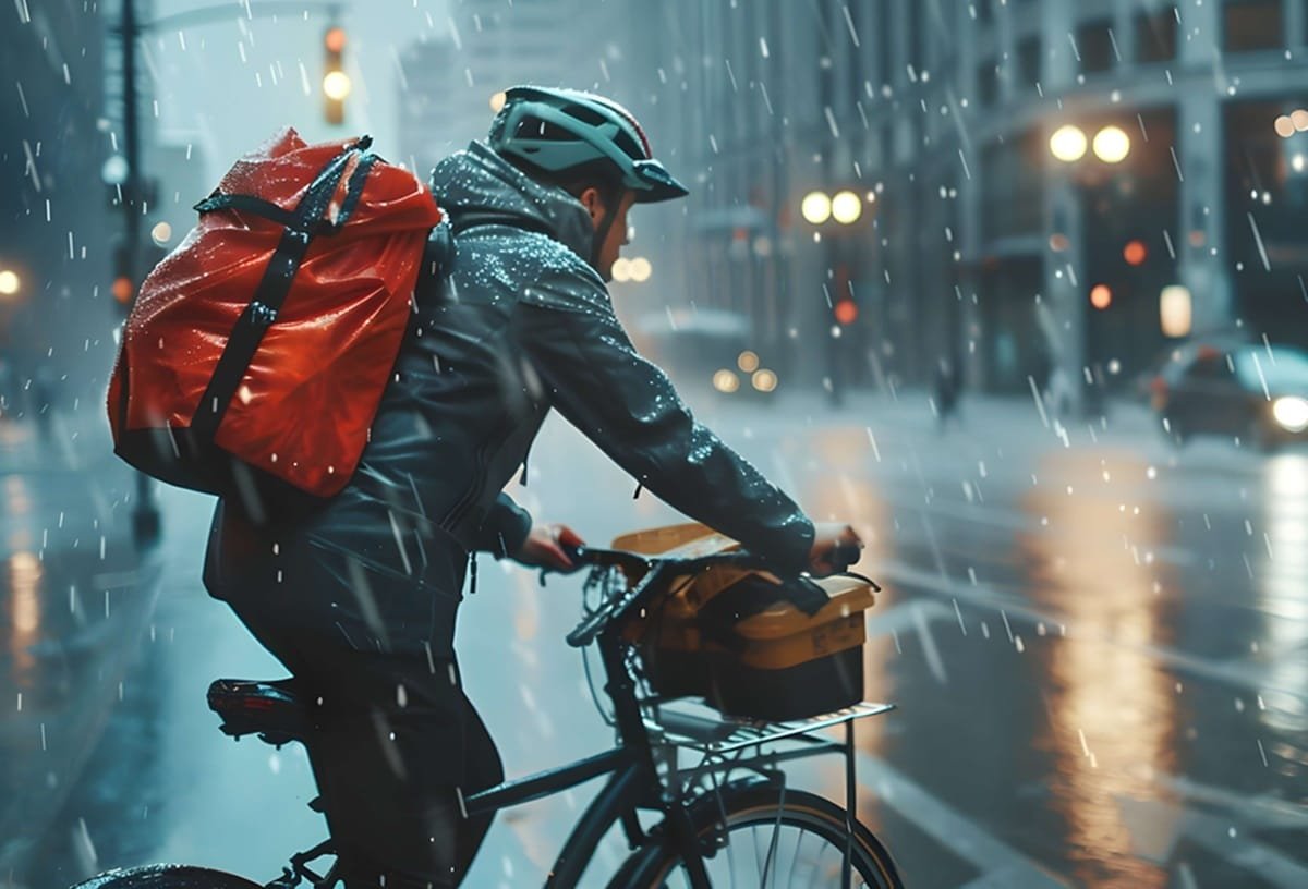personas en bici